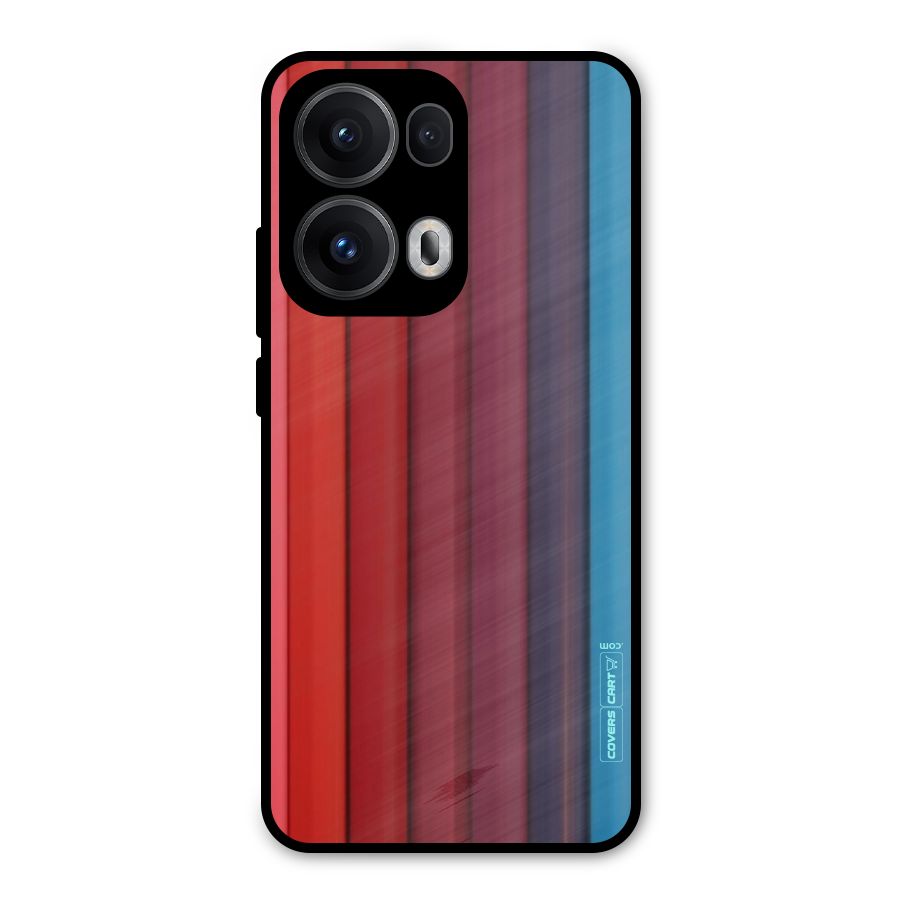Colour Palette Metal Back Case for Oppo Reno13 Pro