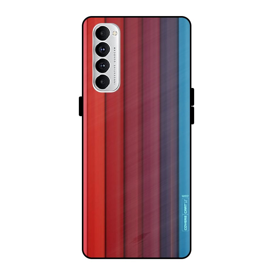 Colour Palette Metal Back Case for Oppo Reno4 Pro
