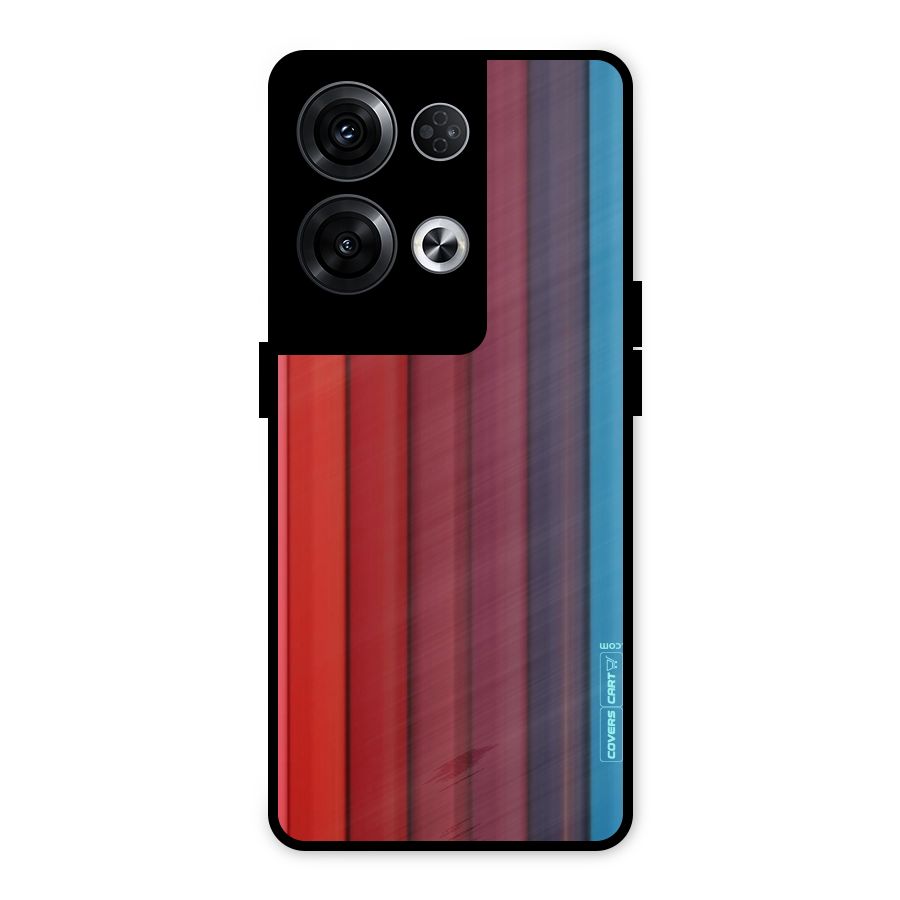 Colour Palette Metal Back Case for Oppo Reno8 Pro 5G
