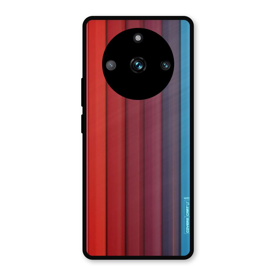 Colour Palette Metal Back Case for Realme 11 Pro Plus