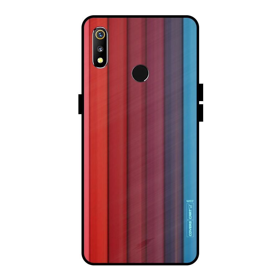 Colour Palette Metal Back Case for Realme 3i