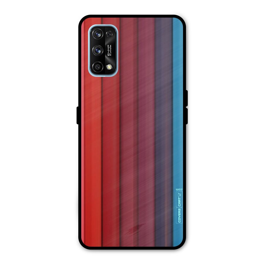 Colour Palette Metal Back Case for Realme 7 Pro