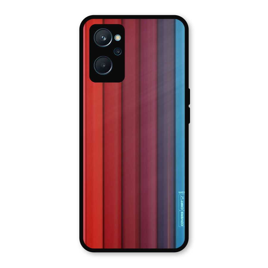 Colour Palette Metal Back Case for Realme 9i