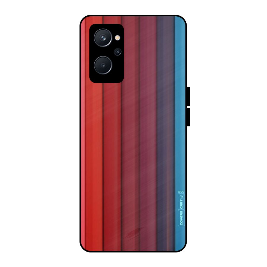 Colour Palette Metal Back Case for Realme 9i 5G