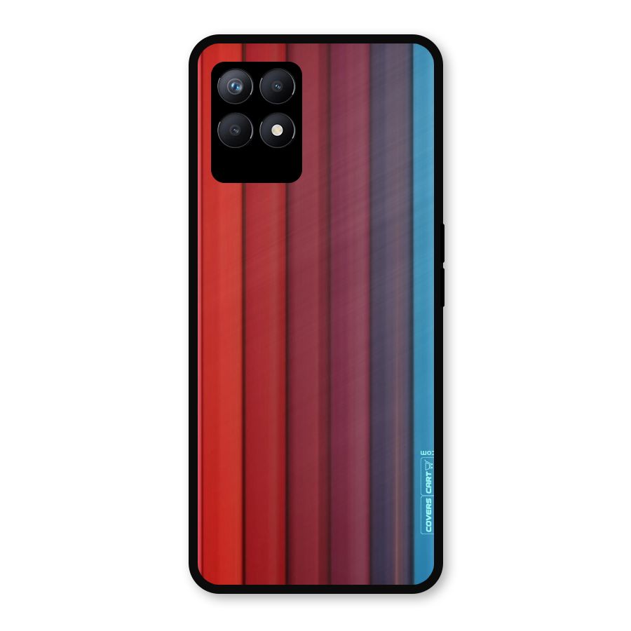 Colour Palette Metal Back Case for Realme Narzo 50