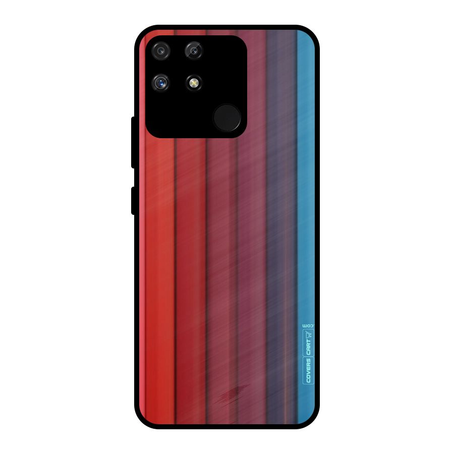 Colour Palette Metal Back Case for Realme Narzo 50A