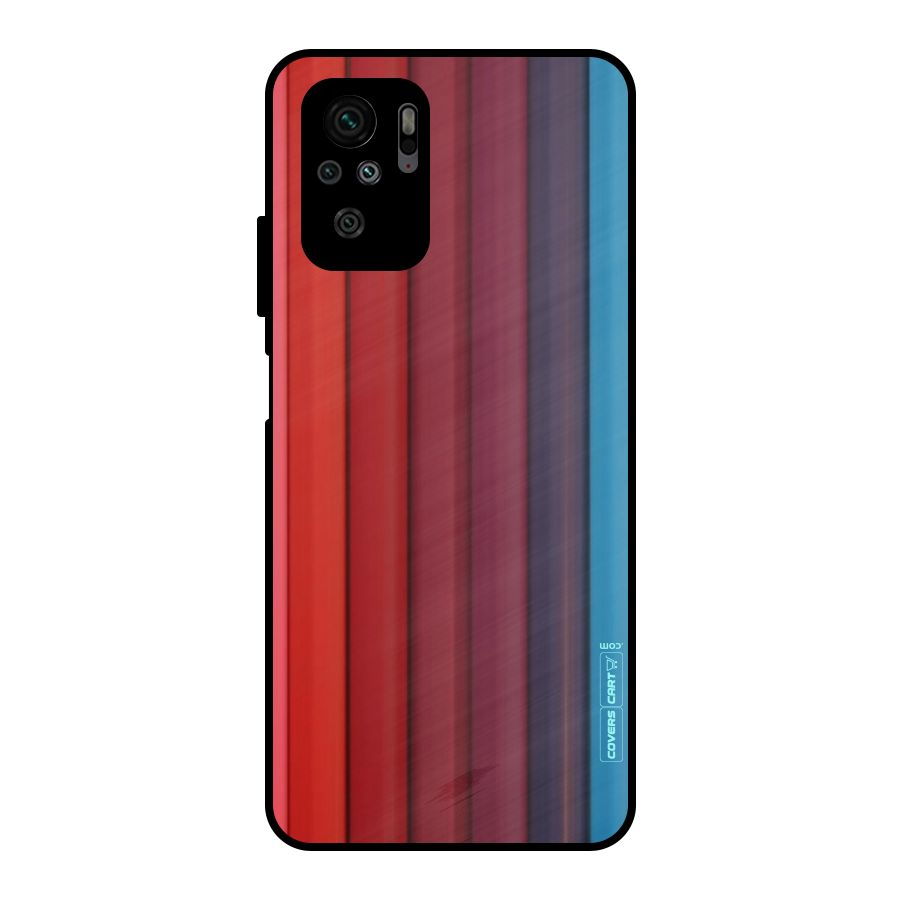 Colour Palette Metal Back Case for Redmi Note 10S