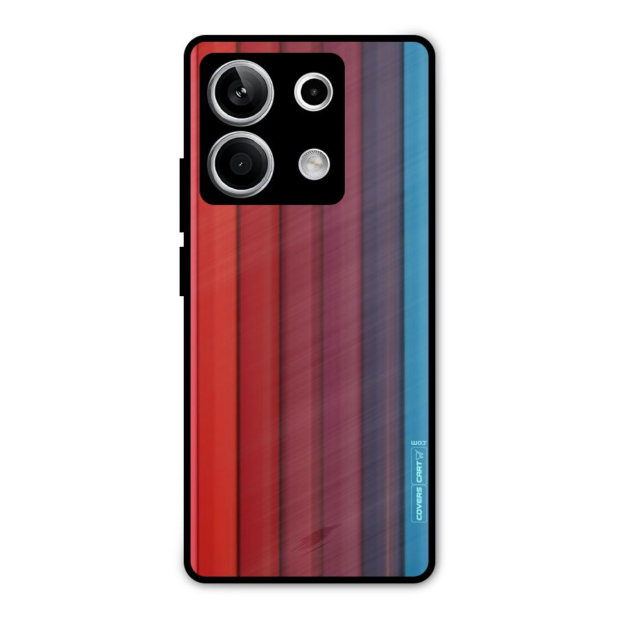 Colour Palette Metal Back Case for Redmi Note 13 5G