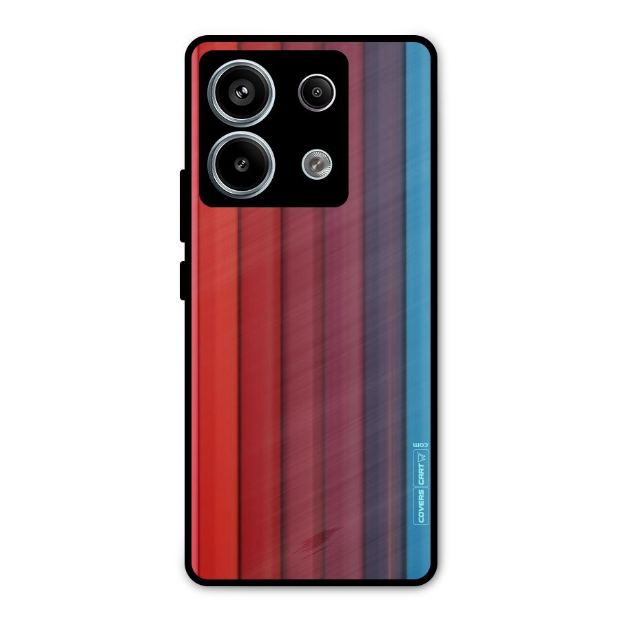 Colour Palette Metal Back Case for Redmi Note 13 Pro 5G