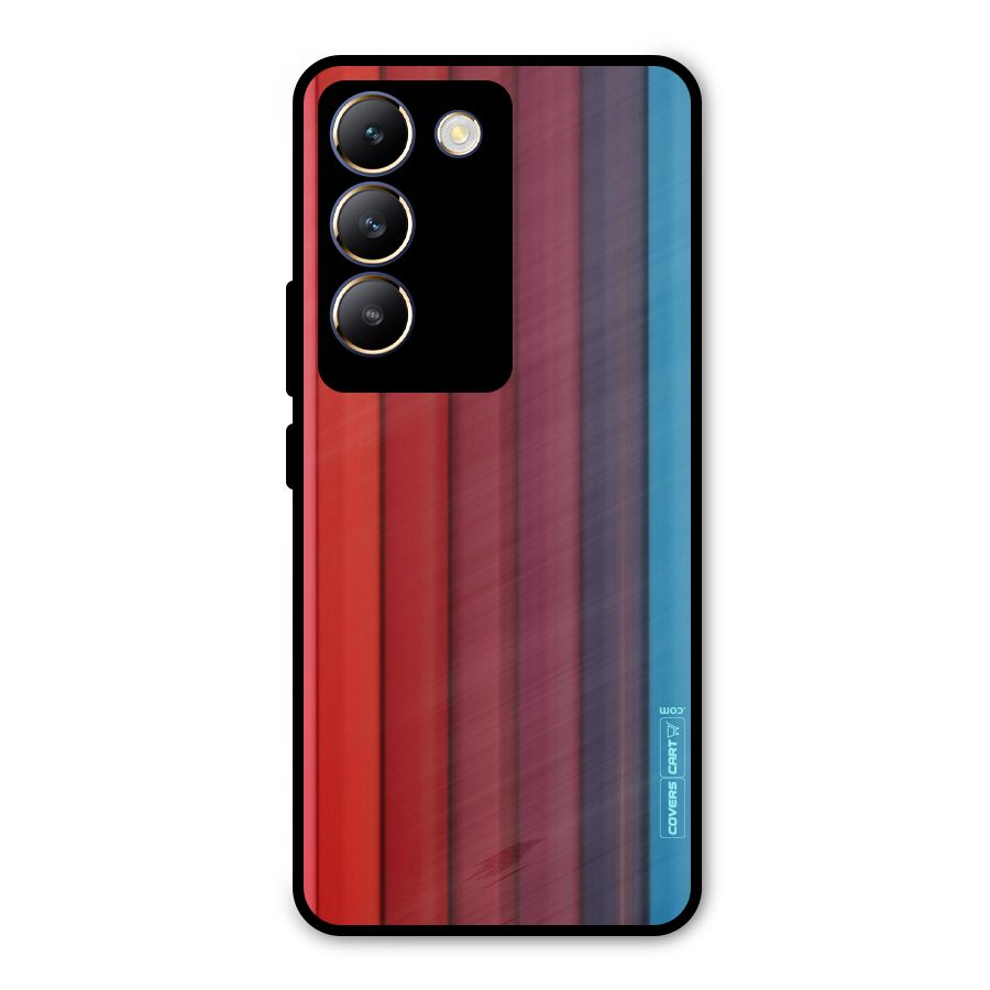 Colour Palette Metal Back Case for Vivo T3 5G
