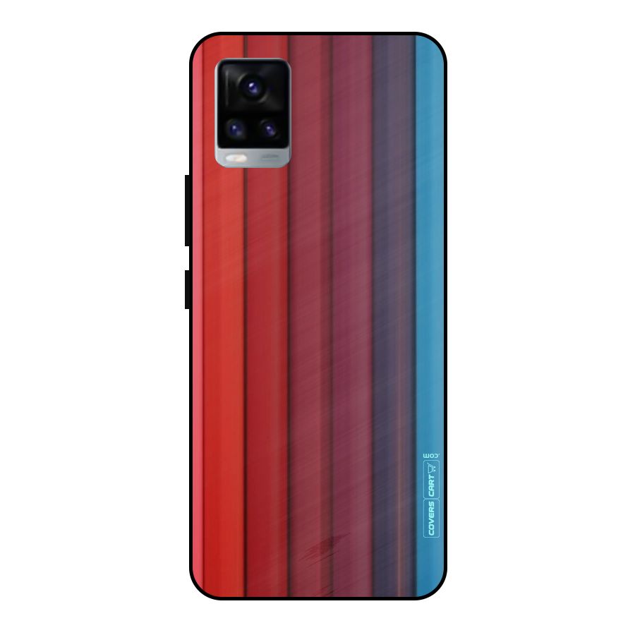 Colour Palette Metal Back Case for Vivo V20 2021
