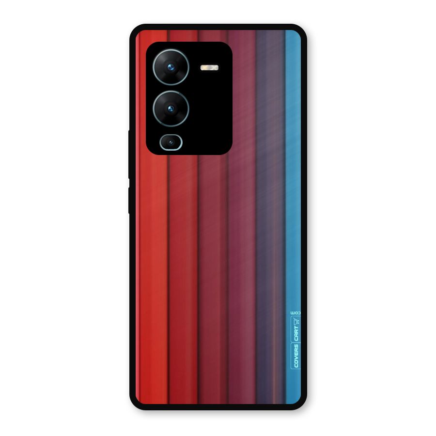 Colour Palette Metal Back Case for Vivo V25 Pro