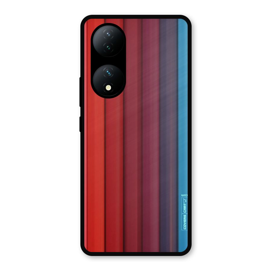 Colour Palette Metal Back Case for Vivo Y100a