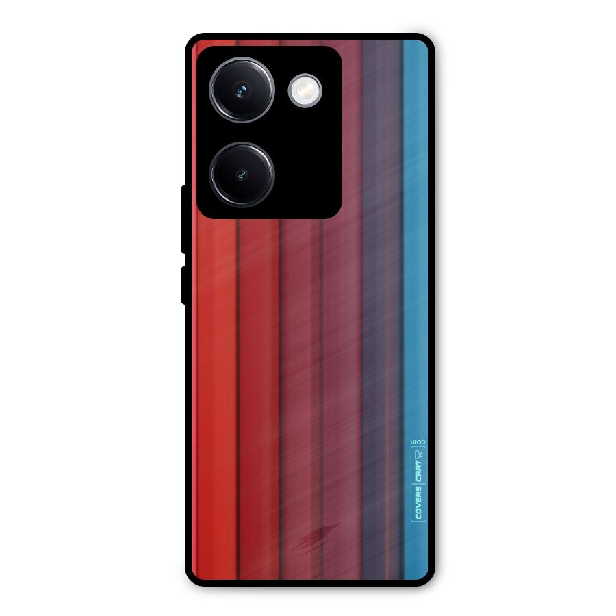 Colour Palette Metal Back Case for Vivo Y300 Plus