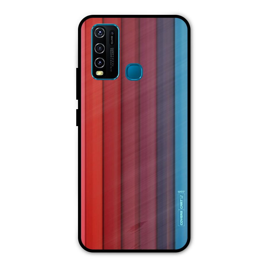 Colour Palette Metal Back Case for Vivo Y50