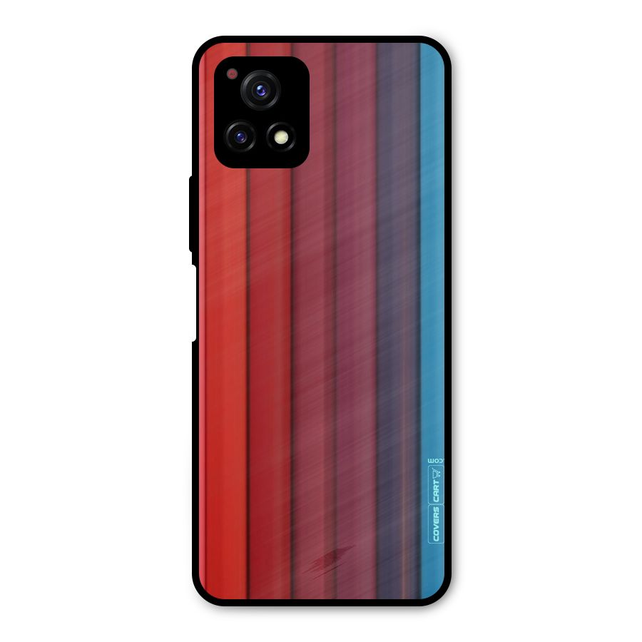 Colour Palette Metal Back Case for Vivo Y72 5G