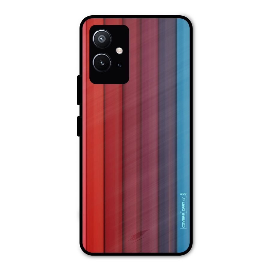 Colour Palette Metal Back Case for Vivo Y75 5G
