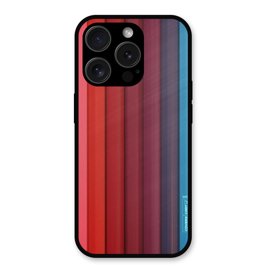 Colour Palette Metal Back Case for iPhone 15 Pro