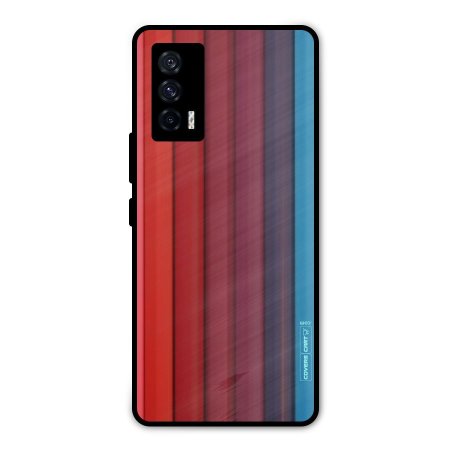Colour Palette Metal Back Case for iQOO 7 5G