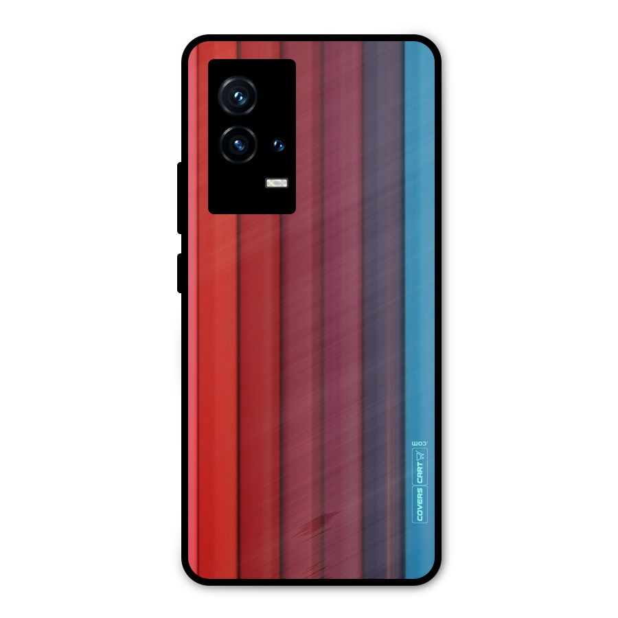 Colour Palette Metal Back Case for iQOO 9 5G