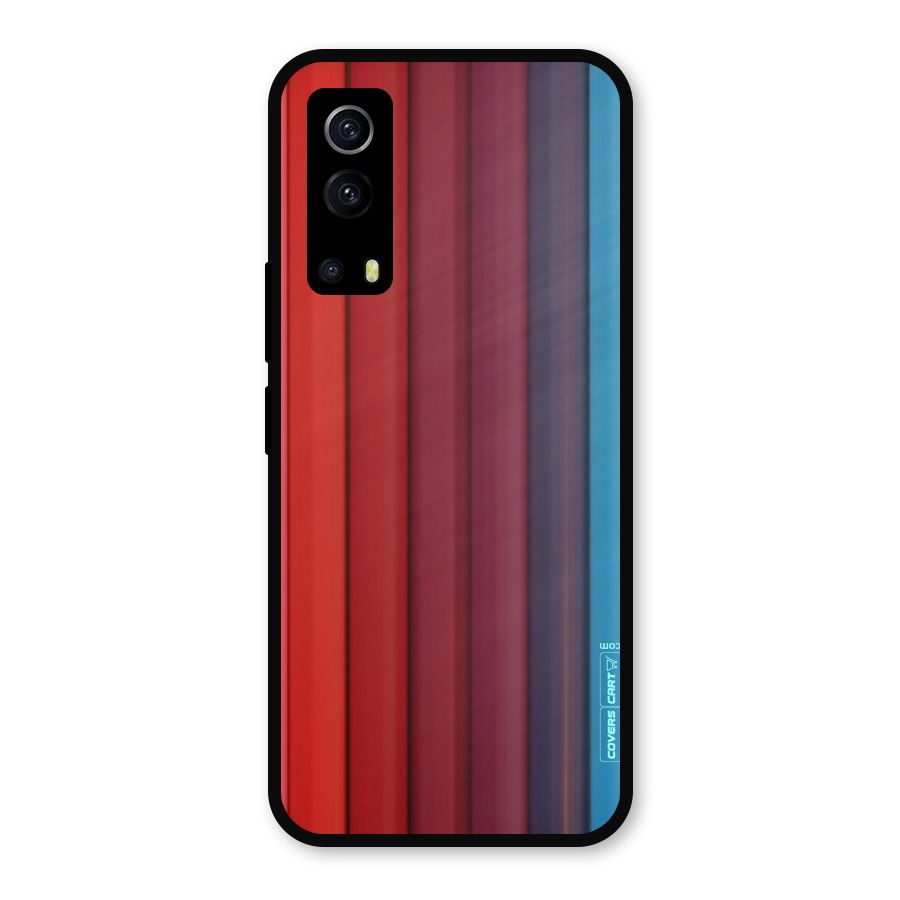 Colour Palette Metal Back Case for iQOO Z3