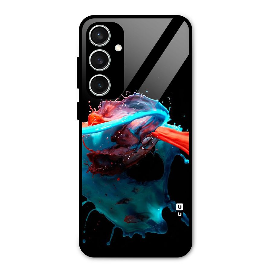 Colour War Glass Back Case for Galaxy S23 FE