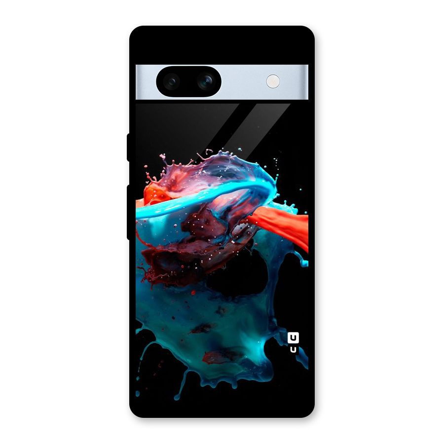 Colour War Glass Back Case for Google Pixel 7a