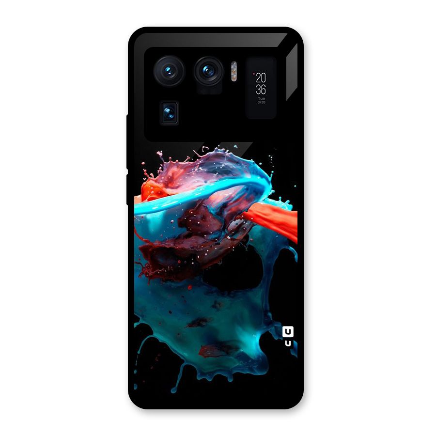 Colour War Glass Back Case for Mi 11 Ultra