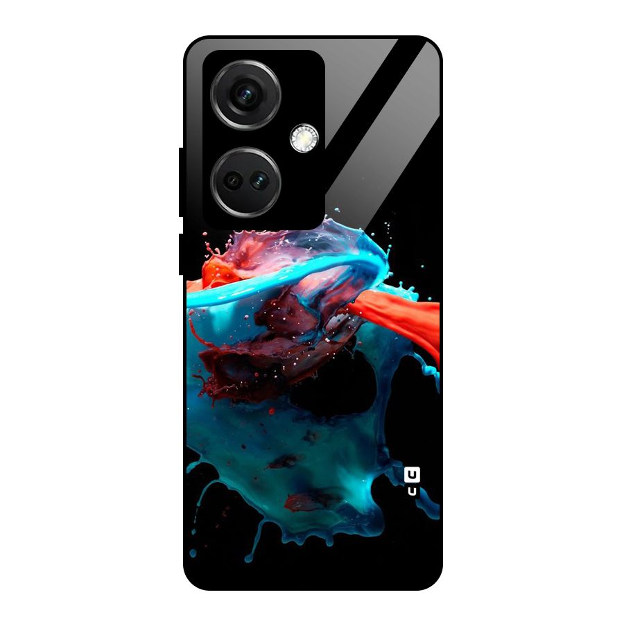 Colour War Glass Back Case for OnePlus Nord CE 3 5G