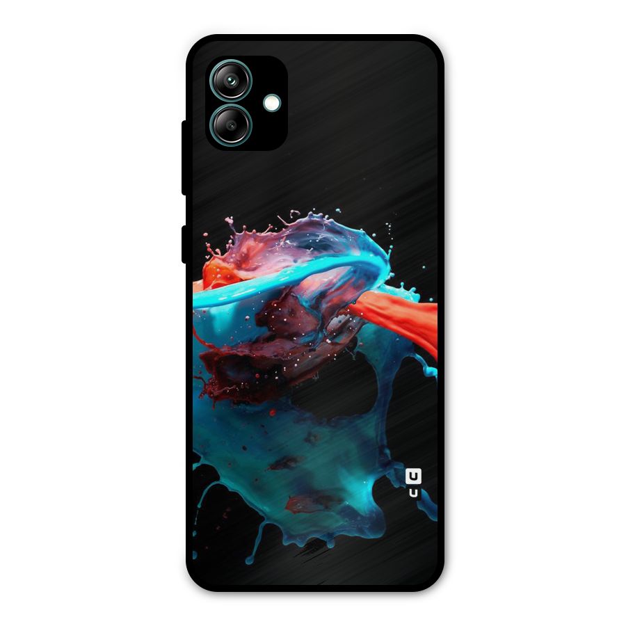 Colour War Metal Back Case for Galaxy A04