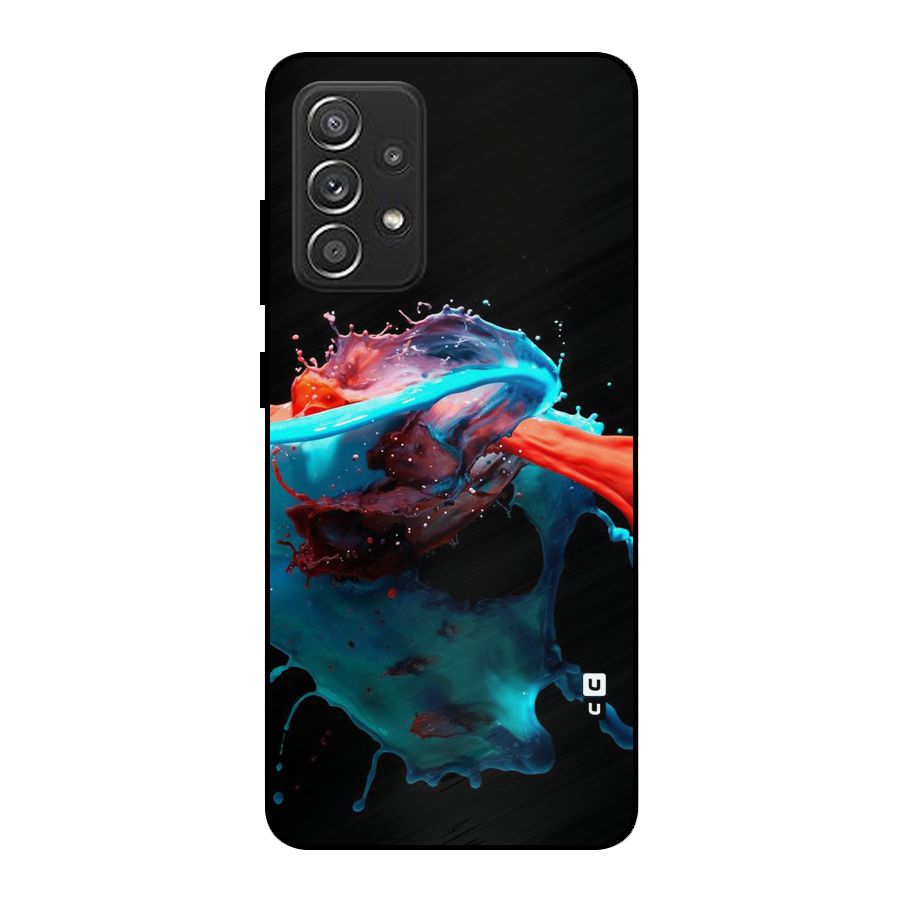 Colour War Metal Back Case for Galaxy A52