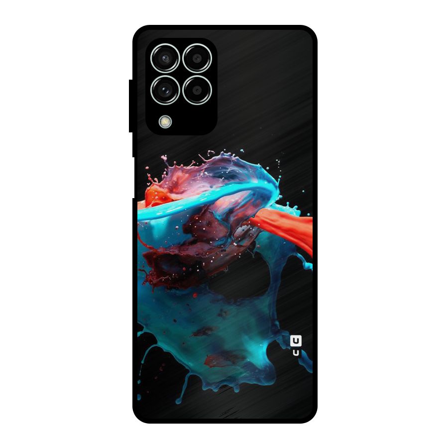 Colour War Metal Back Case for Galaxy M33