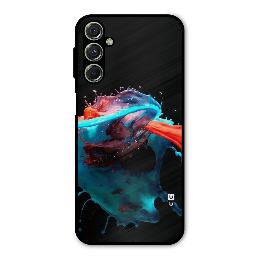Colour War Metal Back Case for Galaxy M34