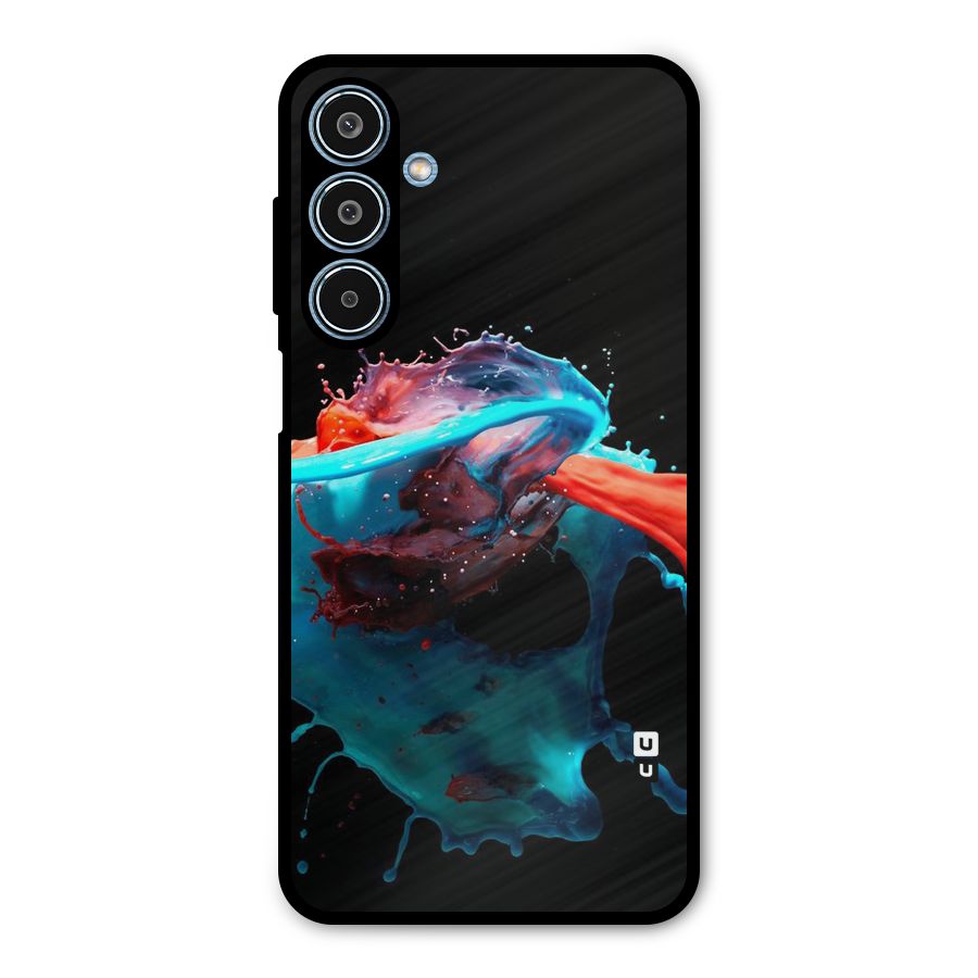 Colour War Metal Back Case for Galaxy M35