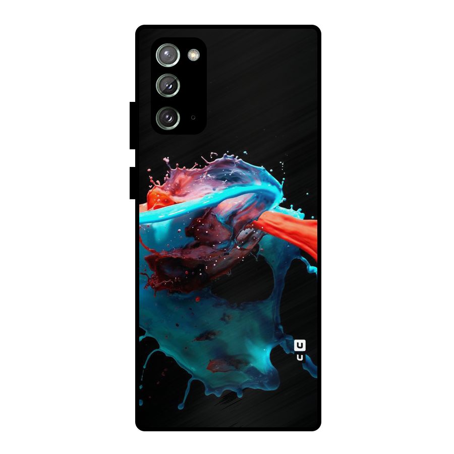 Colour War Metal Back Case for Galaxy Note 20