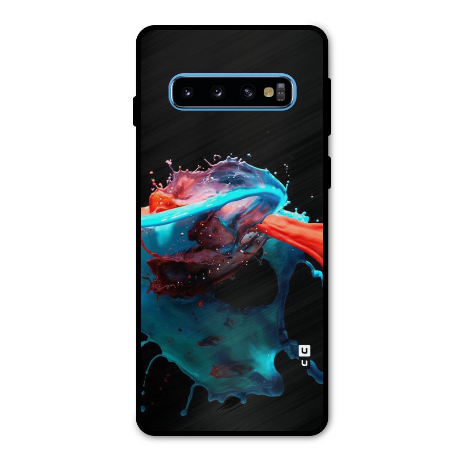Colour War Metal Back Case for Galaxy S10