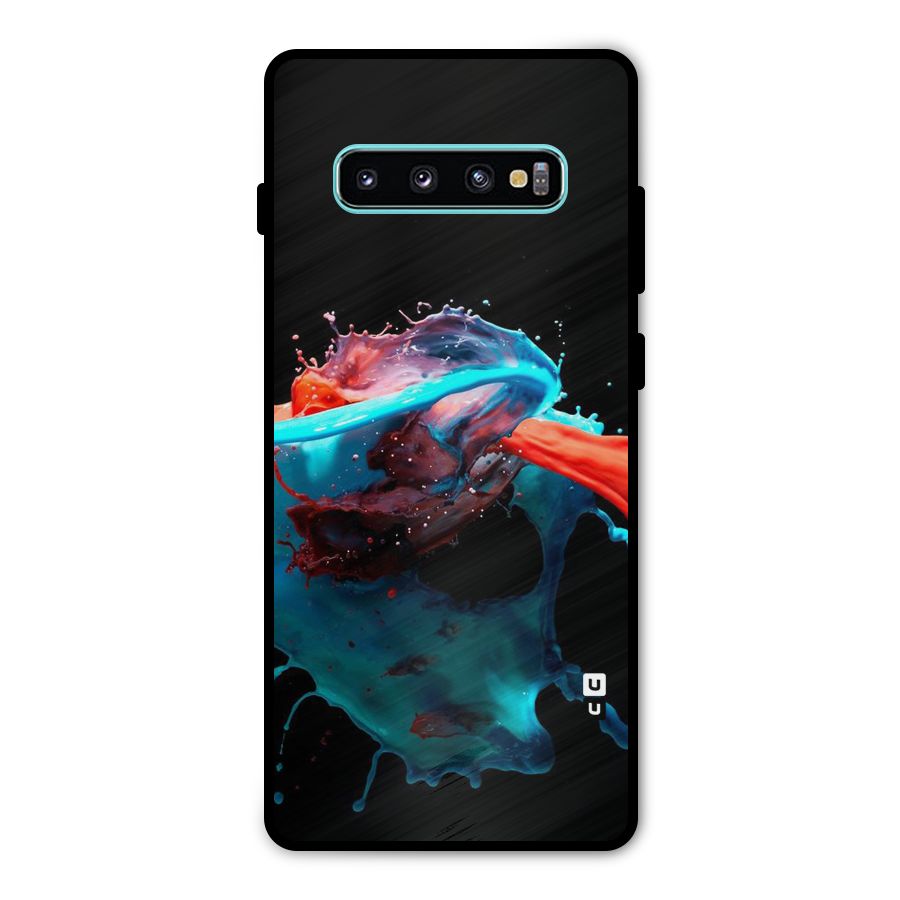 Colour War Metal Back Case for Galaxy S10 Plus