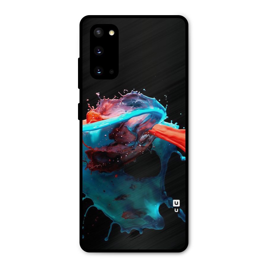 Colour War Metal Back Case for Galaxy S20