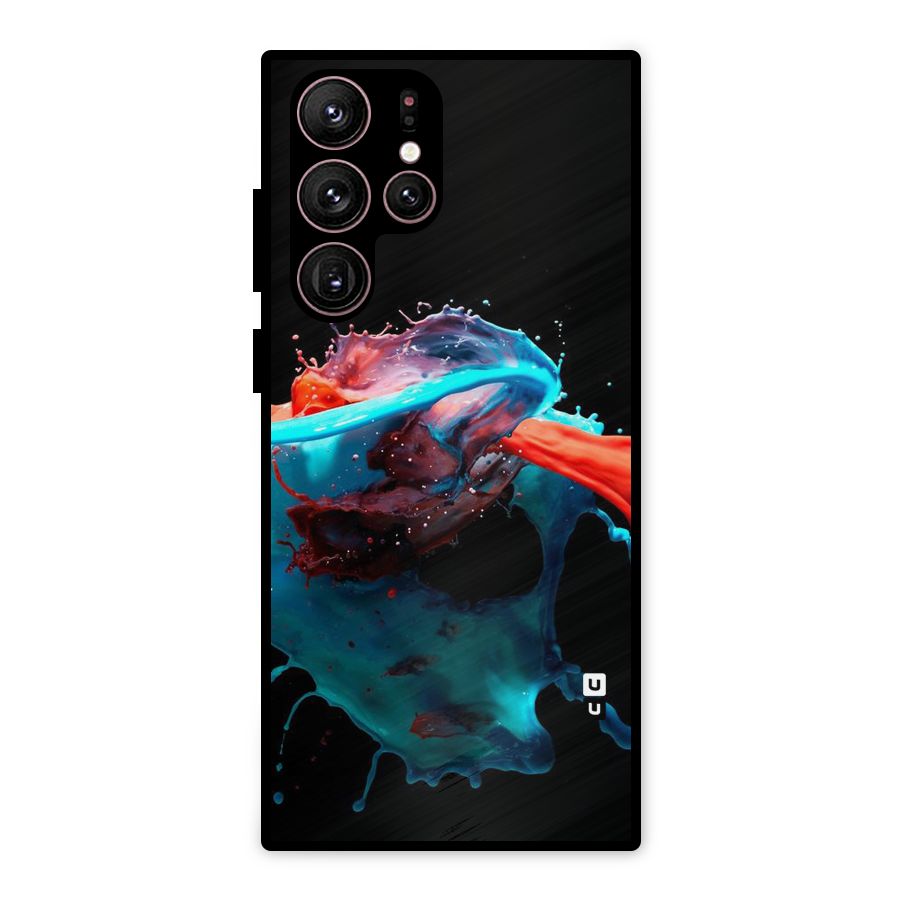 Colour War Metal Back Case for Galaxy S22 Ultra 5G