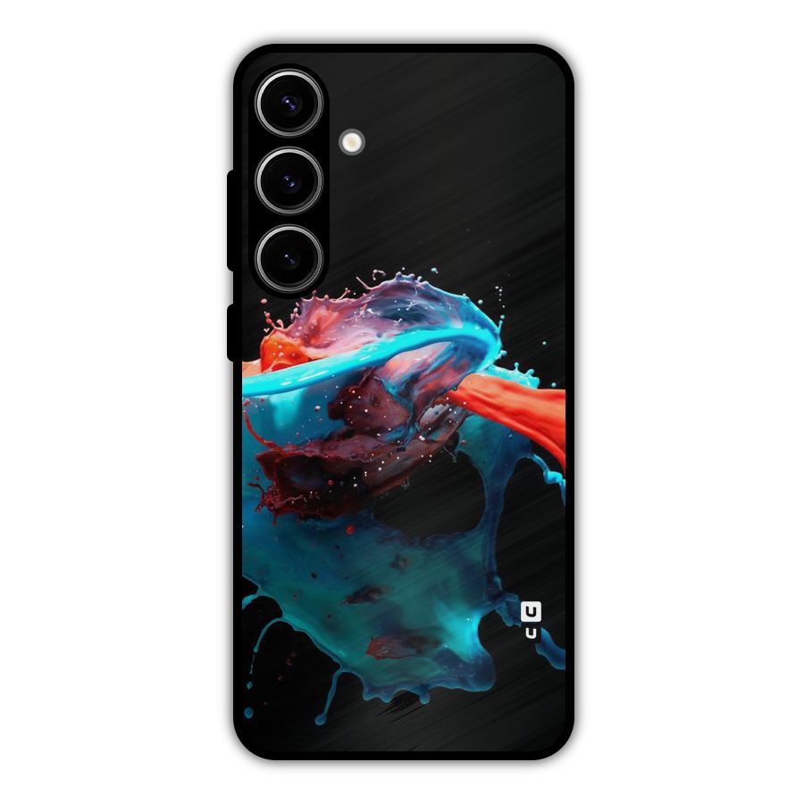 Colour War Metal Back Case for Galaxy S24 Plus
