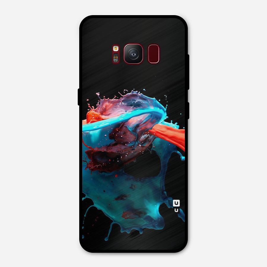 Colour War Metal Back Case for Galaxy S8