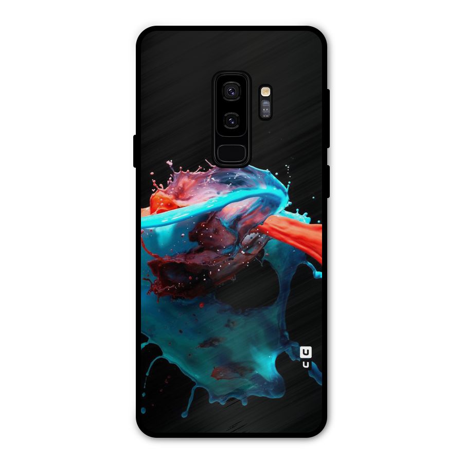 Colour War Metal Back Case for Galaxy S9 Plus