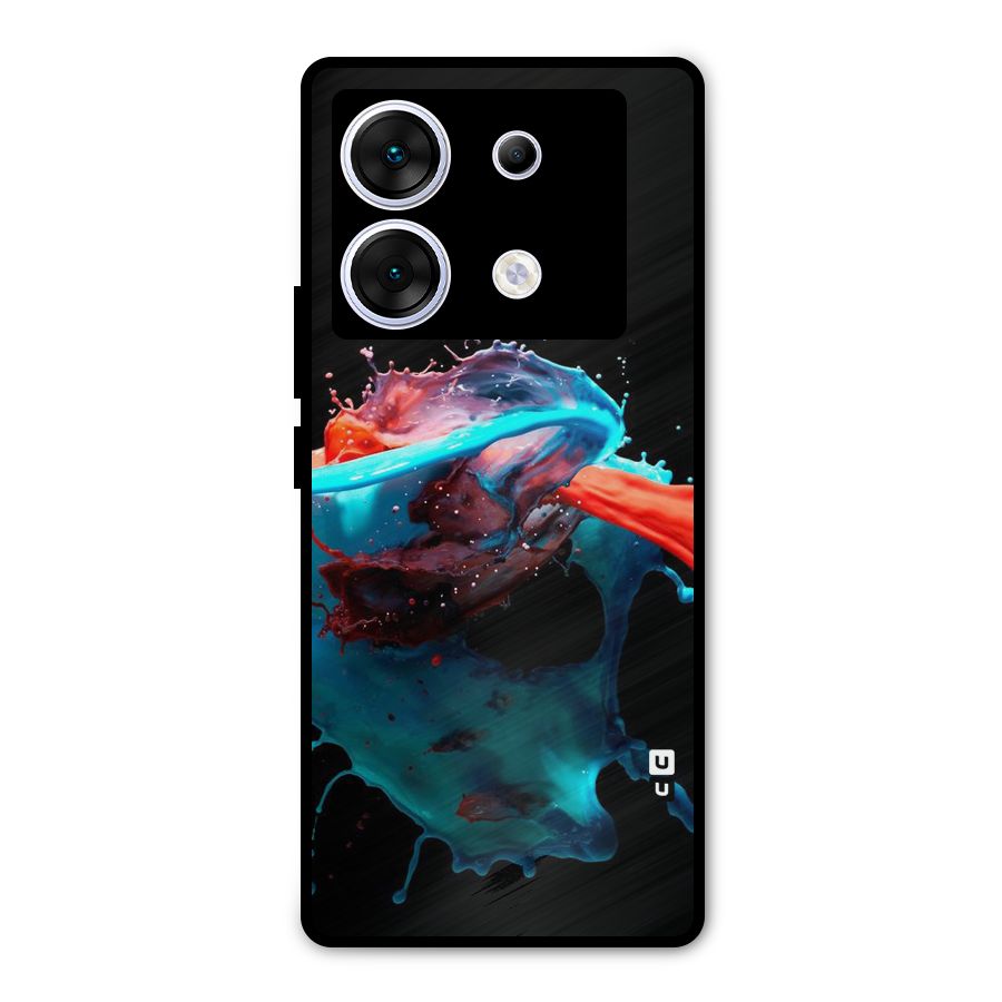 Colour War Metal Back Case for Infinix Zero 30 5G