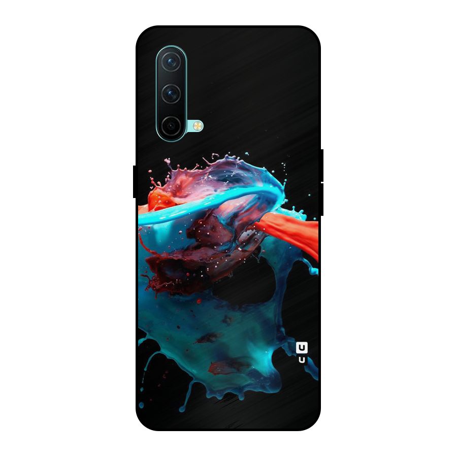 Colour War Metal Back Case for OnePlus Nord CE 5G
