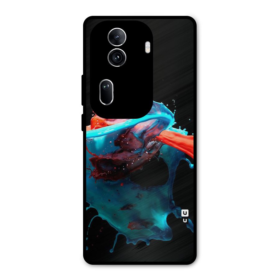Colour War Metal Back Case for Oppo Reno11 Pro 5G