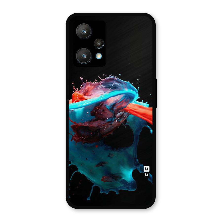 Colour War Metal Back Case for Realme 9 Pro Plus 5G