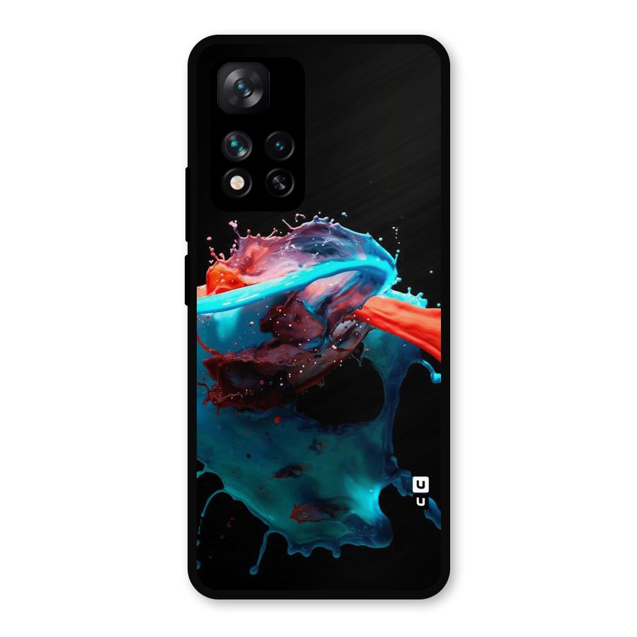 Colour War Metal Back Case for Xiaomi 11i Hypercharge 5G