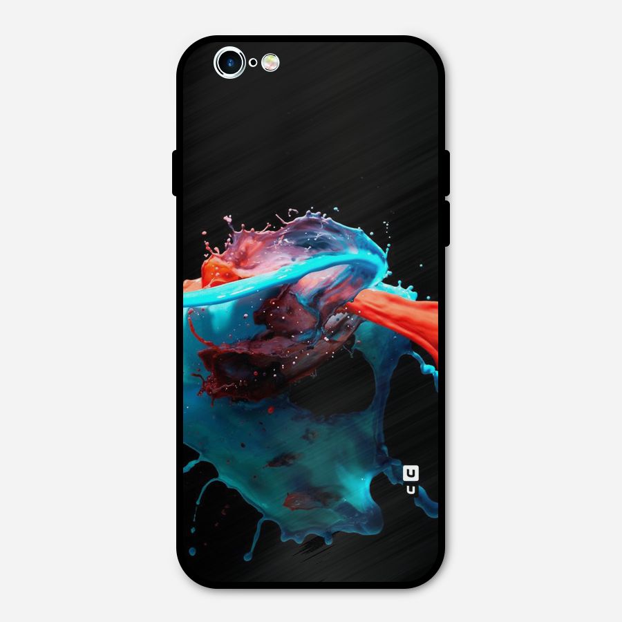 Colour War Metal Back Case for iPhone 6 6s