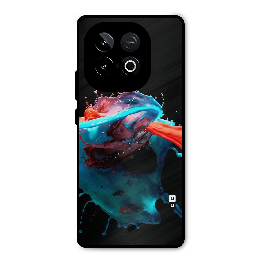 Colour War Metal Back Case for iQOO Neo 10