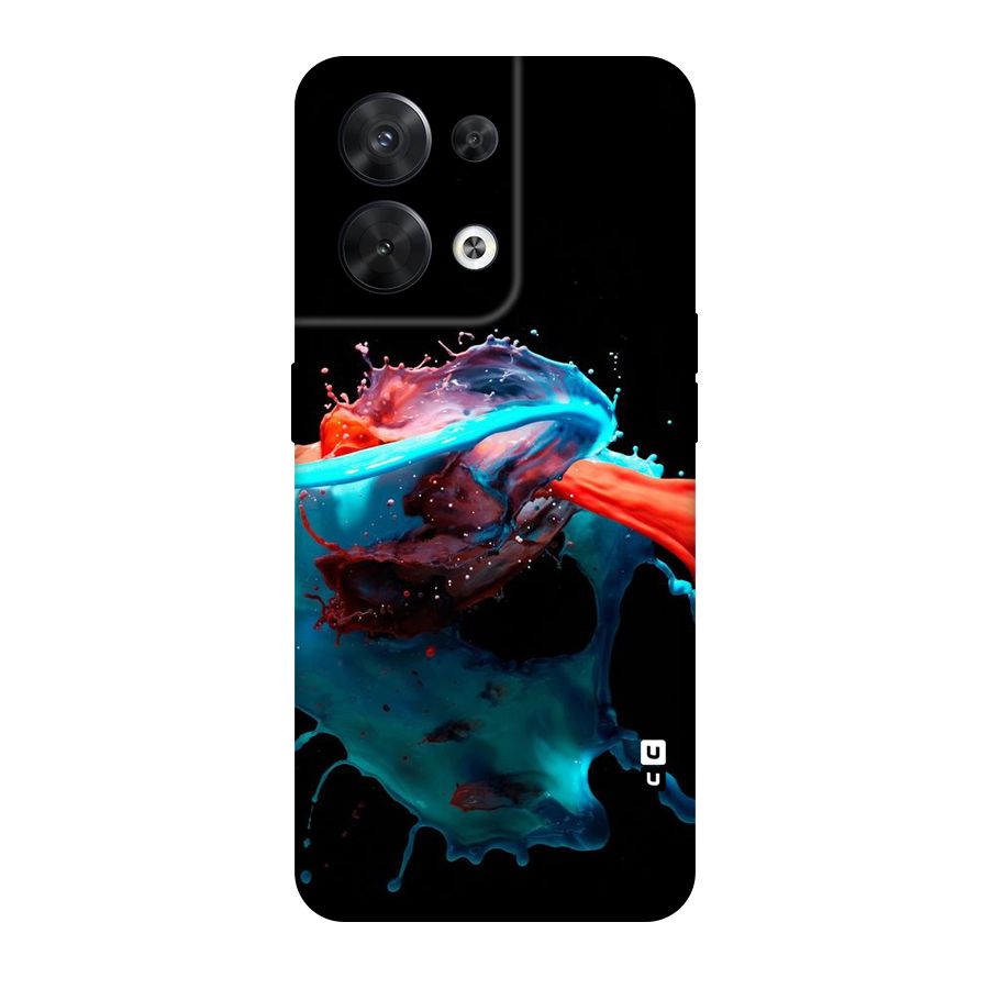 Colour War Original Polycarbonate Back Case for Oppo Reno8 5G